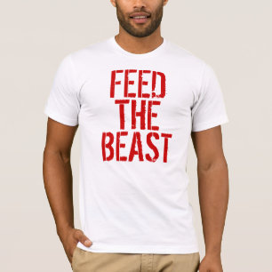 Diervoeders voor beest t-shirt