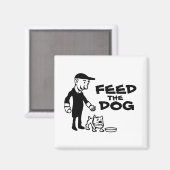 Diervoeders voor de hond magneet (Voorkant / Achterkant)