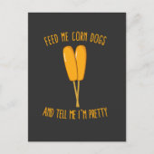Diervoeders voor mij Korn Honden en zeggen dat ik  Briefkaart (Voorkant)