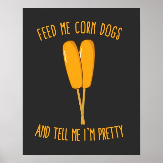 Diervoeders voor mij Korn Honden en zeggen dat ik Poster (Voorkant)