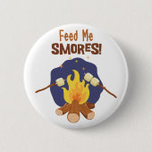 Diervoeding me Smores Ronde Button 5,7 Cm (Voorkant)