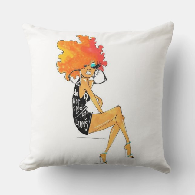 Diervoer de leeuwengang niet kussen (Voorkant)