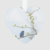 Diervogel-oostelijke blauwvogel ornament (voorkant)