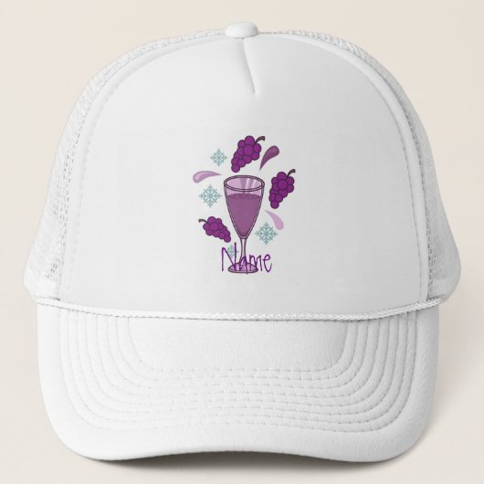 Dierwijn Drink Holiday Thunder_Cove Trucker Pet (Voorkant)