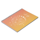 Dierzodiale horoscoopsterbordgradiënt notitieboek (Linkerzijde)