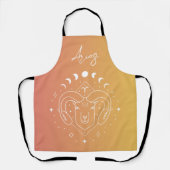 Dierzodiale horoscoopsterbordgradiënt schort (Voorkant)