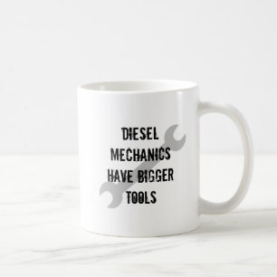 Diesal Mechanics heeft grotere gereedschappen Koffiemok