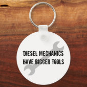 Diesal Mechanics heeft grotere gereedschappen Sleutelhanger (Voorkant)