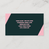 Diesel Auto Mechanic Visitekaartje (Achterkant)