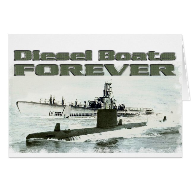 Diesel Boats Forever (Voorkant Horizontaal)