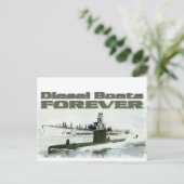 Diesel Boats Forever Briefkaart (Staand voorkant)