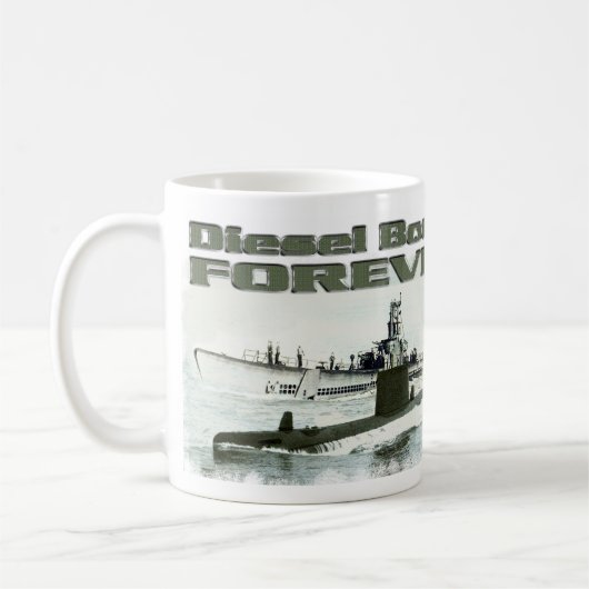 Diesel Boats Forever Koffiemok (Links)