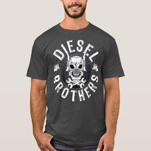 Diesel Brothers Truck Driver T-shirt (Voorkant)