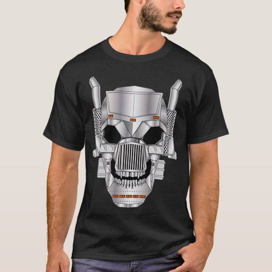 Diesel Brothers Truck Skull Botten FrontBack T-shirt (Voorkant)
