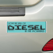DIESEL BUMPERSTICKER (Op auto)