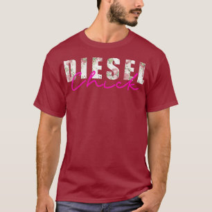 Diesel Chick diesel meisje Life Truck meisje diese T-shirt