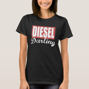 Diesel Darling Dames Diesel Vrachtwagen Vuile Dies T-shirt