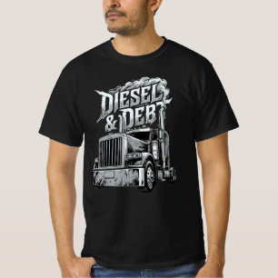Diesel En Schuld Trucker Cadeau T-shirt