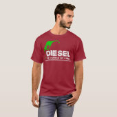 Diesel Handvat van Koningen Grappige Diesel Power  T-shirt (Voorkant volledig)
