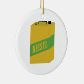 Diesel kan keramisch ornament (Rechts)