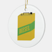 Diesel kan keramisch ornament (Links)