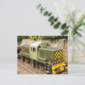 Diesel Locomotive Briefkaart (Staand voorkant)
