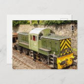 Diesel Locomotive Briefkaart (Voorkant / Achterkant)