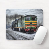 Diesel Locomotive Gifts for Train Lovers Muismat (Met muis)
