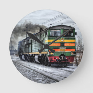 Diesel Locomotive Gifts for Train Lovers Ronde Klok