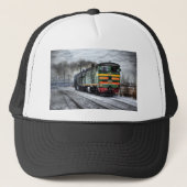 Diesel Locomotive Gifts for Train Lovers Trucker Pet (Voorkant)