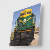 Diesel Locomotive No. 4138 Square Clock No Face Vierkante Klok (Hoek)