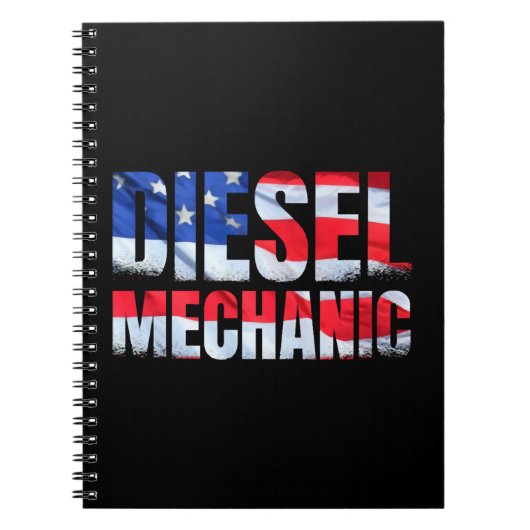 Diesel Mechanic American Diesel Mechanic Notitieboek (Voorkant)