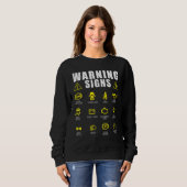 Diesel Mechanic Car Fixing Warning Sigings Auto Re Trui (Voorkant volledig)