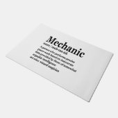 Diesel Mechanic Definition Funny Repairman Vader Deurmat (Schuin)