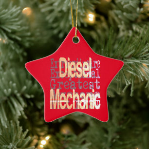 Diesel Mechanic Extraordinaire Keramisch Ornament