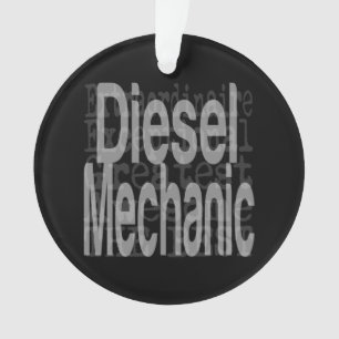 Diesel Mechanic Extraordinaire Ornament
