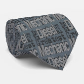 Diesel Mechanic Extraordinaire Stropdas (Opgerold)