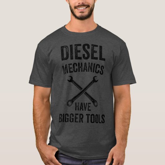 Diesel Mechanic Shirt Grappig Diesel Motor Gift (Voorkant)
