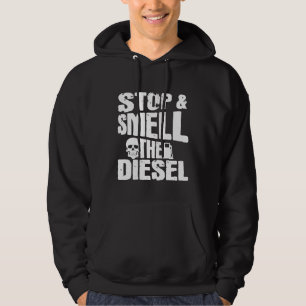 Diesel Mechanic Stop en Rook het Diesel Hoodie