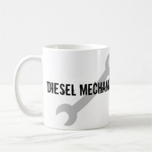 Diesel Mechanics hebben grotere gereedschappen! Koffiemok