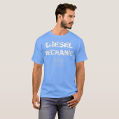 Diesel Mechanics Uniform T Shirt Diesel Tech (Voorkant volledig)