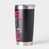 Diesel Meisje Geïsoleerde Drinkbeker (Links)