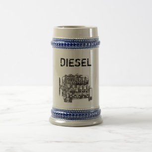 Diesel Mercedes Stein Bierpul