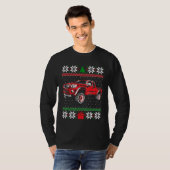 Diesel Motor Truck Ugly Christmas Turbo Diesel Ro T-shirt (Voorkant volledig)
