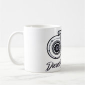 Diesel Queen Logo Mok (Links)