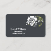 Diesel reparatie monteur visitekaartje (Voorkant)