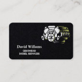 Diesel Reparaties Mechanische Premium Visitekaartje (Voorkant)
