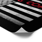 Diesel Rolling Coal Flag Hoodie Truck Turbo Brothe Poster (Hoek)