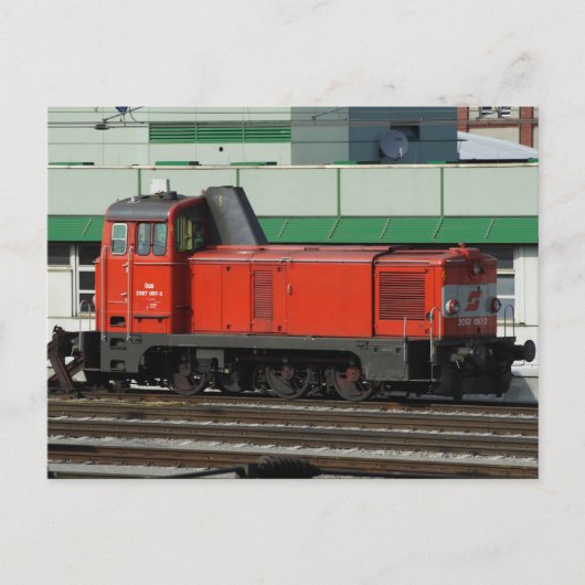 Diesel Shunter 2067 097-2 Briefkaart (Voorkant)