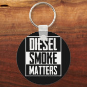 DIESEL SMOKE MATTERS Diesel Truck Roll Coal Sleutelhanger (Voorkant)